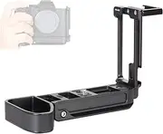 WEPOTO WR-A92L Metal Quick Release Base L Bracket Hand Grip Compatible with Sony ILCE9M2 a92 a9II a7RIV ILCE7RM4 a7R4 a74 a7IV ILCE7M4