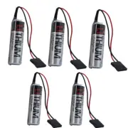 New 5pcs TOSHIBA ER6VC3N ER6V/3.6V 2Ah+JAE5PIN The PLC battery CNC for Yaskawa