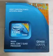 Intel Core2Quad Q8400 2.66GHz Quad-Core 2009 Vintage Unopened Box New Processor