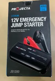 Projecta Lithium 12v Emergency Jump Starter JS1200) - New