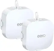 HomeMount Made for eero Pro 6 Wall Mount[NOT Fit for eero Pro 6e] - Secure & Sleek Cable Management, Compatible with eero Pro 6, Durable ABS Material, Easy Installation (2 Mounts)