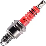 GOOFIT 3 Electrode A7TC Spark Plug Replacement for 50cc 70cc 90cc 110cc 125cc 150cc Scooter Dirt Pocket Bike ATV Moped Quad Go Kart