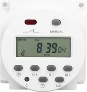 Programmable Timers, Electronic Timer Plug-in Wiring 16 Switching Programs for Household Appliances for Lighting Systems (AC220-240V)