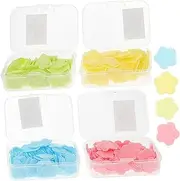 Hand Soap Sheets Pack Mini Travel Paper Soap Flakes Odorless Easy to Use for Hotel Store Public Toilet Random