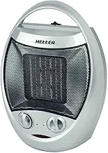 Heller 1500W Upright Ceramic Heater with Handle, White