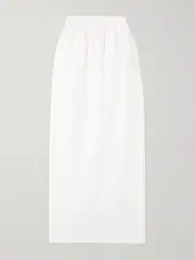 [Posse] Posse - Emma Linen Midi Skirt - Ivory - small small Ivory