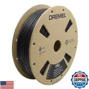 Dremel TPU-BLA-01 3D Printer Black Flexible Filament, 1.75 mm Dia., 0.75 kg S