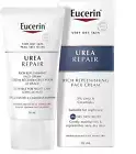 Eucerin Dry Skin Replenishing Face Cream Night 5% Urea with Lactate 50Ml