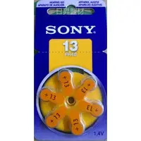 在飛比找PChome商店街優惠-SONY助聽器電池 鈕扣電池 1.4V 13(PR48) 組