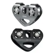 Zip Line Pulley Climbing Cable Pulley for Climbing Hitch Tending Outdoor