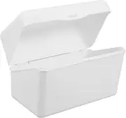 SEWACC Portable Index Card Holder Box Storage Case for Business Cards Flashcards Capacity Organizer for Office Study Use for All Occasions
