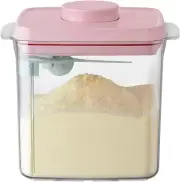 Formula Container 1700ml Airtight Formula Dispenser One Button Handy Milk Powder