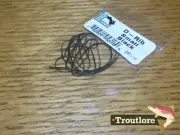 BLACK D-RIB - HARELINE DUBBIN HALF ROUND D RIB FLY TYING BODY MATERIALS