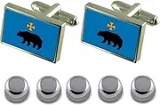 [Select Gifts] Shirt Dress Studs Przemysl City Poland Flag Cufflinks