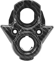 Ignition Key Switch Cover for SurRon Light Bee X S, Motorcycle Central Control Decorative Cover Carbon Fiber Pattern SurRon Ignition Switch Cover Replacement for Segway X160 X260