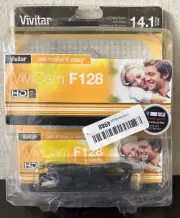 Vivitar ViviCam F128 14.1MP HD Digital Camera 2.7" LCD 4x Digital Zoom Camera