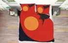 3D Sun Black Bird A157 Bed Pillowcases Quilt Duvet Cover Boris Draschoff Zoe