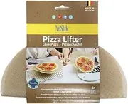 NoStik Silicone Firbreglass Pizza Lifter – 29cm, Built-in handles for easy transfer, open weave for a crispy crust, reusable, dishwasher-safe, heat-resistant, PTFE & PFOA-free, Perfect for pizza lover