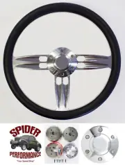 1970-1977 Ford pickup Bronco Econoline steering wheel 14" PRO BILLET (for: Ford)