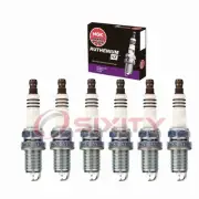 6 pcs NGK Ruthenium HX Spark Plugs for 2001-2005 Dodge Stratus 3.0L V6 - zm