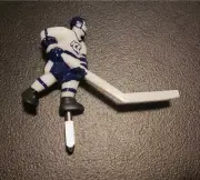 Genuine OEM Super Chexx & Pro Bubble Dome Hockey BLUE TEAM Short Stick Player