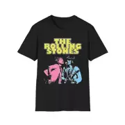 Vintage Rolling Stones T-shirt, Rock and Roll Tee, Rock Band Tee Gift for Fans