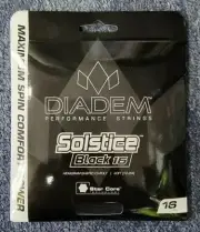 Diadem Solstice Black 16 Gauge 1.30mm Tennis String