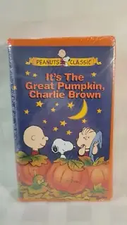 Its the Great Pumpkin, Charlie Brown (VHS, 1996, Clamshell) Factory Sealed