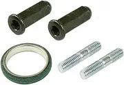 ABAGFKFNV 5pcs Motorcycle Exhaust Studs Nuts Gasket Set Fit for GY6 50cc 125cc 150cc QMB139 Automotive Gasket