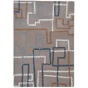 Province Wool Rug Tiny-Blocks 160x230cm