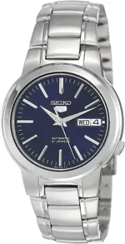 Seiko Men'S SNKA05K Seiko 5 Automatic Blue Dial Stainless Steel Watch