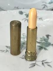 VTG. MAX FACTOR HOLLYWOOD ULTRALUCENT IRIDESCENT COPPER PINK LIPSTICK GOLD TUBE