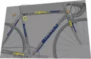 MARCO PANTANI BIANCHI MERCATONE 1998 DECAL SET