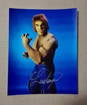 INCREDIBLE HULK Signed 'Lou Ferrigno' 8 x 10 photo W/COA