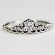 AUTHENTIC PANDORA FAIRYTALE TIARA WISHBON RING 196226CZ MULTIPLE SZ W HINGED BOX