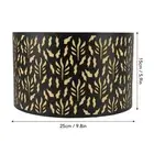 Metal Lampshade E27/ E14 Metal Lamp Shade Hollow Design For Studios For