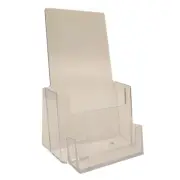 DL Menu Leaflet Holder Brochure Dispenser & Business Card Holders Display Stand