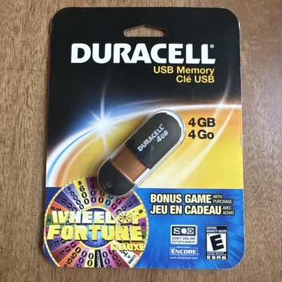 Duracell 4GB USB Memory Drive