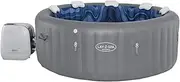 Bestway Inflatable Spa Santorini 5-7 PPL Lay Z 180 Jets + 10 HydroJets Adjustable Headrests LED