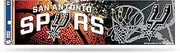 NBA Spurs San Antonio Bumper Sticker Sports Fan Bumper Stickers, Multicolor, One Size