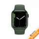 Apple Watch S7 LTE版 45mm綠色鋁金屬錶殼配綠色運動錶帶(MKJR3TA/A)(美商蘋果)【拆封新品】