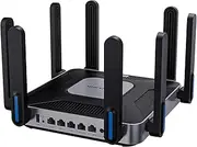 WAVLINK AX6000 Dual-Band WiFi 6 Router - 2.5G Multi-Gig Ports, 6000Mbps Wireless Speeds, Quad-core CPU, WPA3 & VPN Security for Home/Office