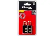 Master Lock 20mm Combination Padlock 2 Pack Each