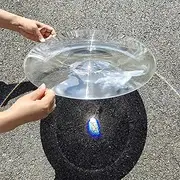 2-Pack Large Fresnel Lenses Φ300mm(11.81") Focal Length 120/160/200/220/260/360/600mm Acrylic Magnifier for Solar Heating,Solar Cooking,Visual Education. (Focal Length 600mm)