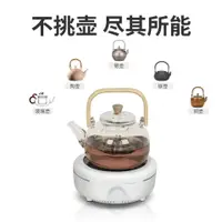在飛比找樂天市場購物網優惠-110V煮茶壺煮茶器 迷你電陶爐家用煮茶器 家用電陶爐