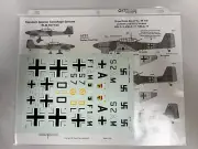 NEW Super Scale 48-718 Junkers Stukas Military Model Airplane 1/48 Decal (ACF3)
