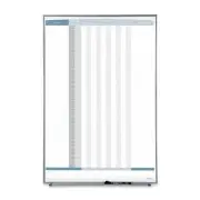 Quartet Matrix In/out Board - 34" Height X 23" Width - White Surface (QRT33705)