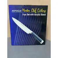 在飛比找蝦皮購物優惠-全新 ARMADA 5件 刀具組 麵包刀 主廚刀 小刀 刀 