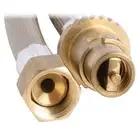 BROMIC GAS HOSE 3M GAS HOSE 1/2" BSP BAYONNE FOR OLD RINNAI HEATER