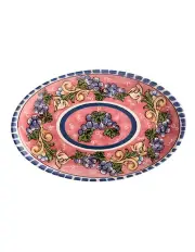 [Maxwell & Williams] Ceramica Salerno Oval Platter 40x26cm Grapes